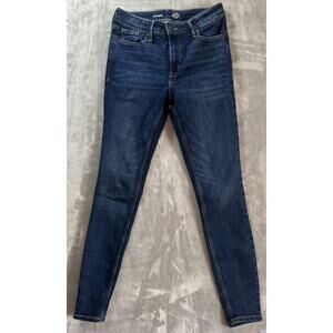 Old Navy Jeans Womens 4 High Rise Rockstar Super Skinny Preppy Academia Casual